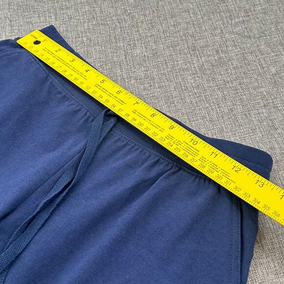 NEW Karen Scott Sport‎ Shorts PP 0-2 size intrepid  Blue Cotton Blend Drawstring - Picture 7 of 11